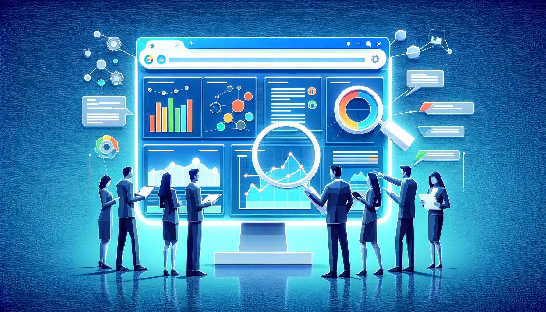 Veri odaklı dijital pazarlama, SEO analizi ve sosyal medya yönetimi